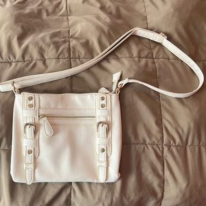Beautiful White Vintage CESCA crossbody bag